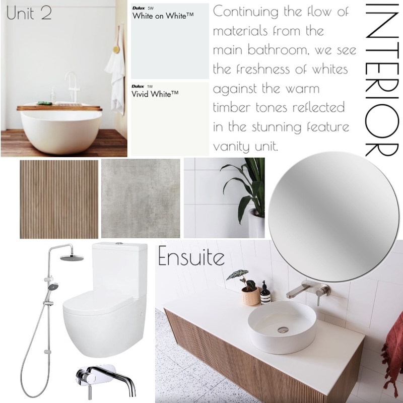 UNIT 2 ENSUITE Mood Board by Willowmere28 on Style Sourcebook
