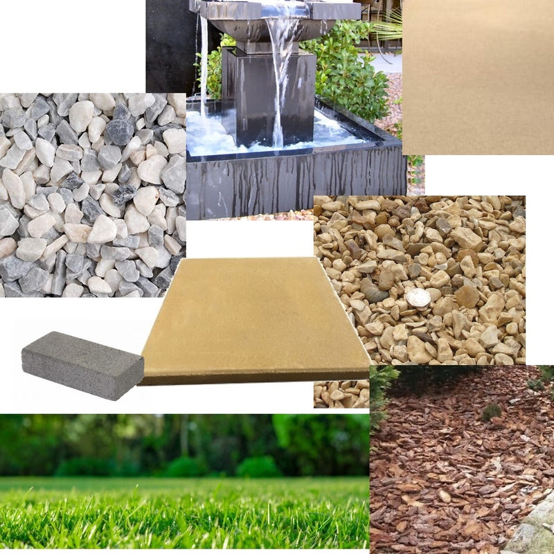 Residential Garden Des Landscaping Materials Mood Board by Allex on Style Sourcebook