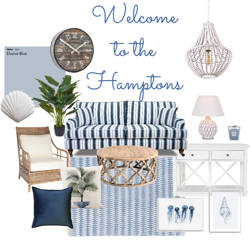 Hamptons Mood Board by TarynNMorris on Style Sourcebook