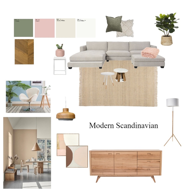 Living Room modern Scandinavian Mood Board by Stella on Style Sourcebook