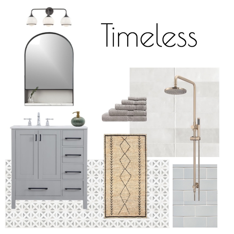 Timeless bathroom Mood Board by MacklerDesign on Style Sourcebook