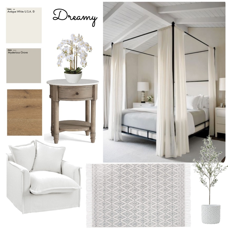 Dreamy Master Bedroom Mood Board by TCH Interiors on Style Sourcebook