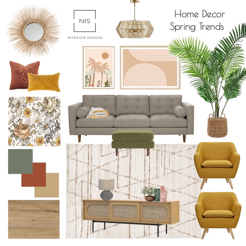 Nis Spring Trends 2021 Mood Board by Nis Interiors on Style Sourcebook