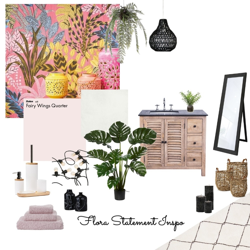 Floral statement Mood Board by HGInteriorDesign on Style Sourcebook