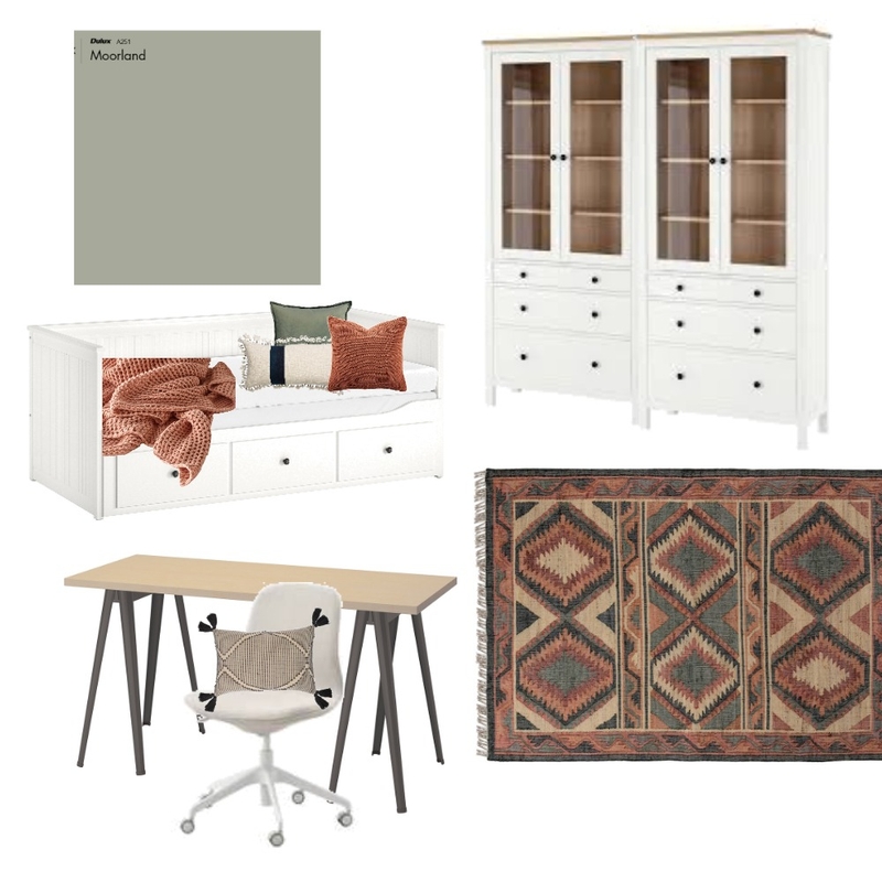 Amanda's office/guestroom Mood Board by Noosa Home Interiors on Style Sourcebook