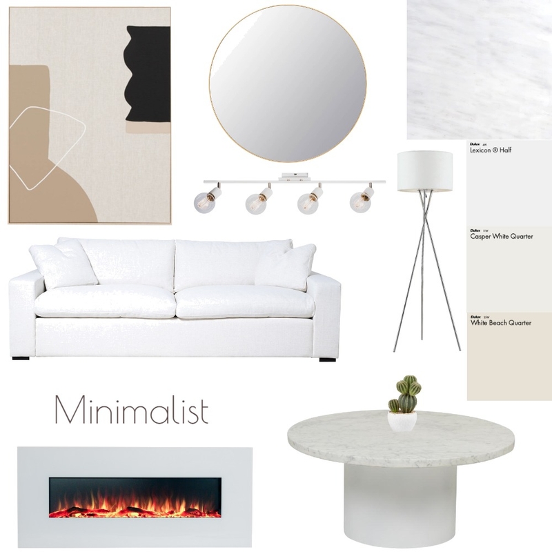 Minimalist Mood Board Mood Board by interiorsbytamar on Style Sourcebook