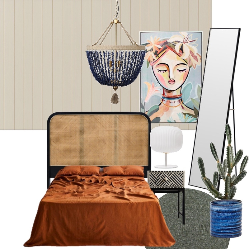 Eclectic Bedroom Mood Board by LucyMorganeThomas on Style Sourcebook