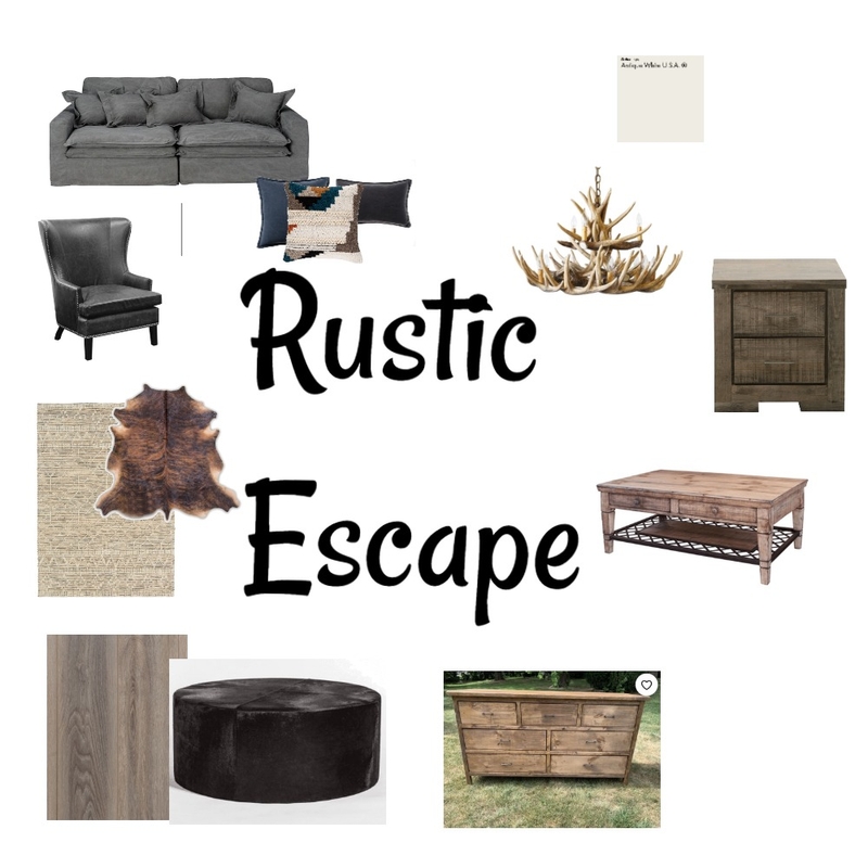 Rustic Escape Mood Board by Innski on Style Sourcebook