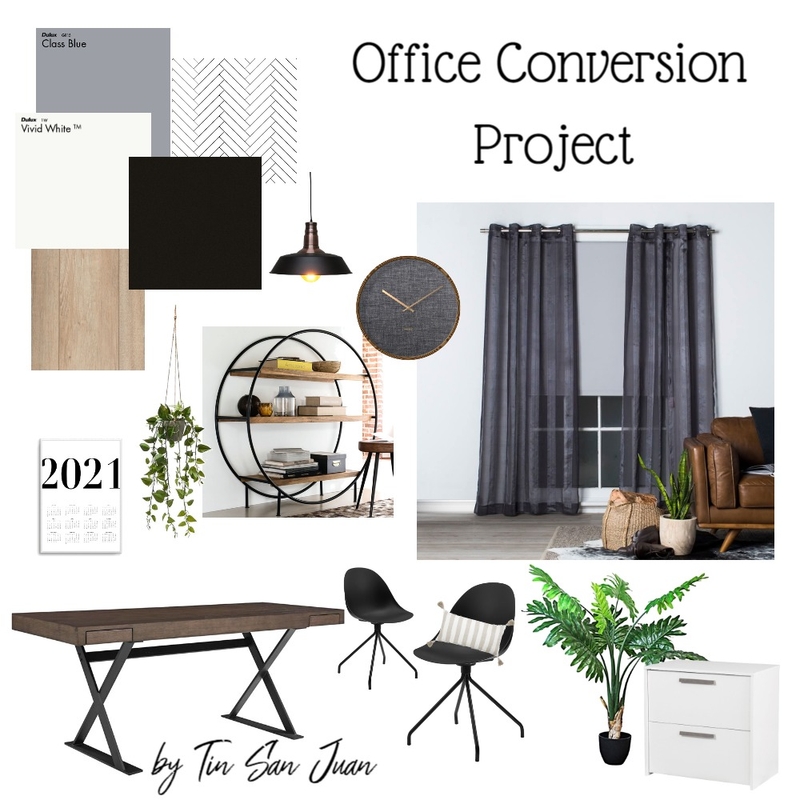 Office Conversion Project Mood Board by tinsanjuan on Style Sourcebook