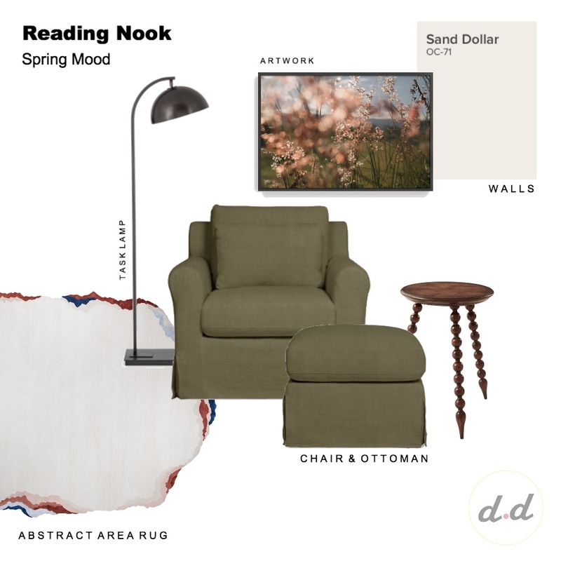 Reading Nook - Spring Mood Mood Board by dieci.design on Style Sourcebook