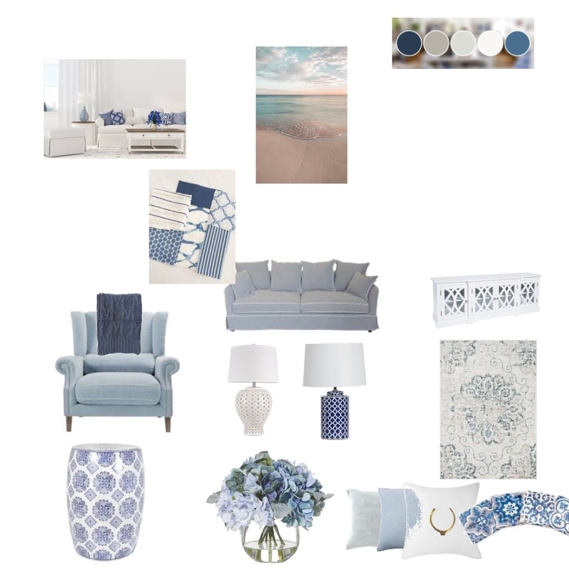 Hampton Style Mood Board by RosaTritto on Style Sourcebook