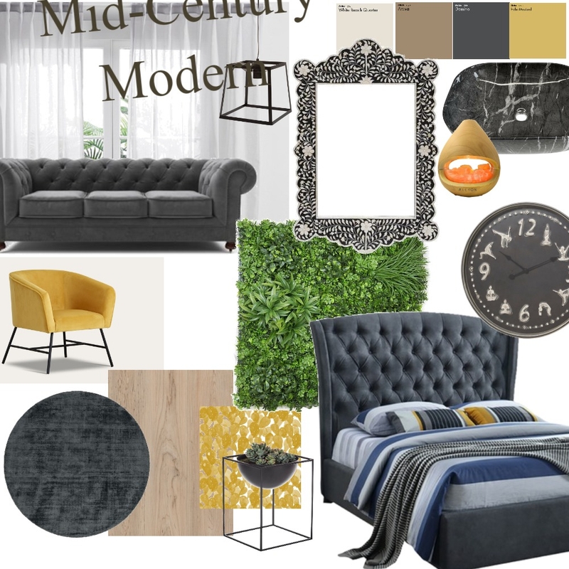 Mid Century Modern by Ameeq Mood Board by Riamoon03 on Style Sourcebook