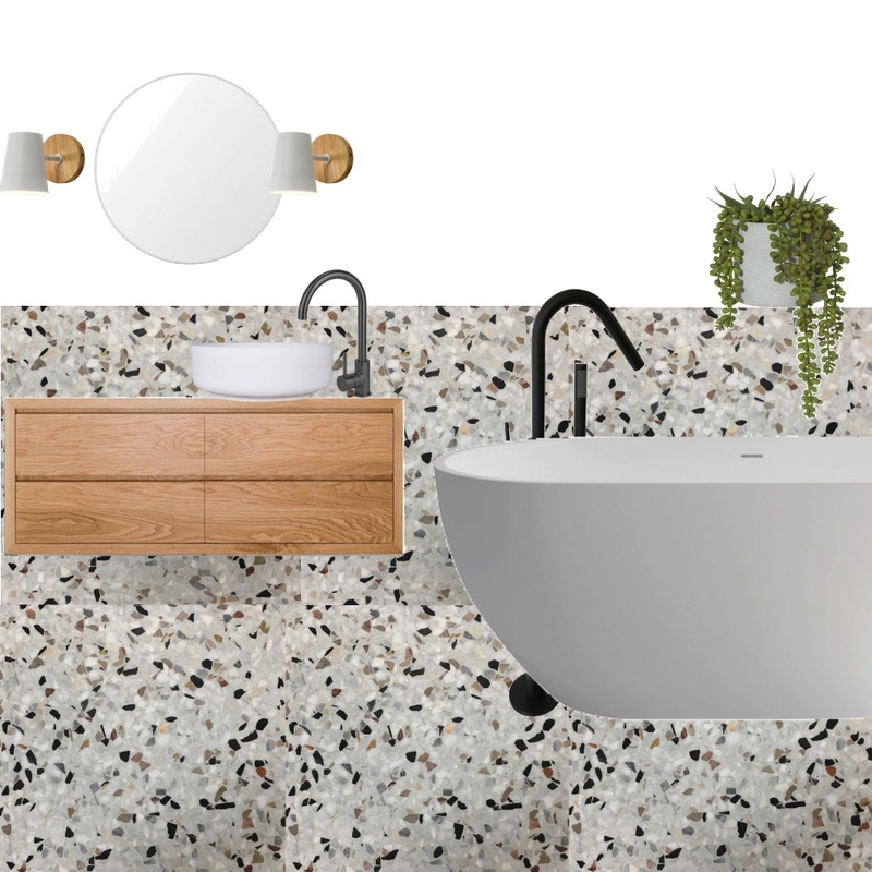 terrazzo bathtup Mood Board by CALproject on Style Sourcebook