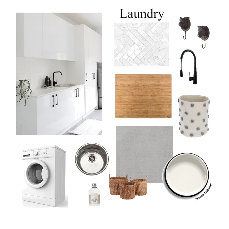 Laundry Mood Board by joirain on Style Sourcebook