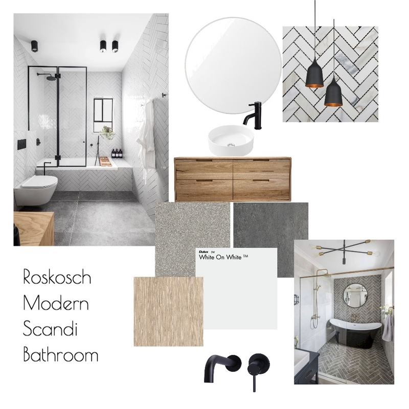 Roskosch Bathroom Reno Mood Board by Stacey Newman Designs on Style Sourcebook