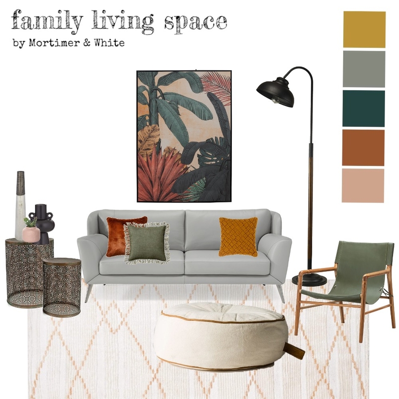 Rosa family living area Mood Board by mortimerandwhite on Style Sourcebook