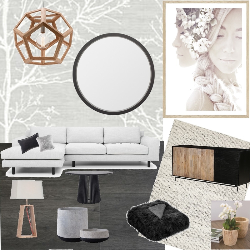 Timber accented achromatic Mood Board by Style by Sisters on Style Sourcebook