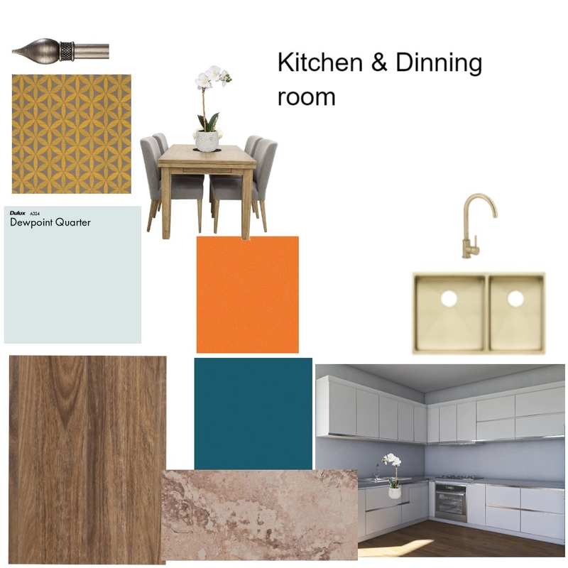 Mid century modern kitchen Mood Board by Phoebepu on Style Sourcebook