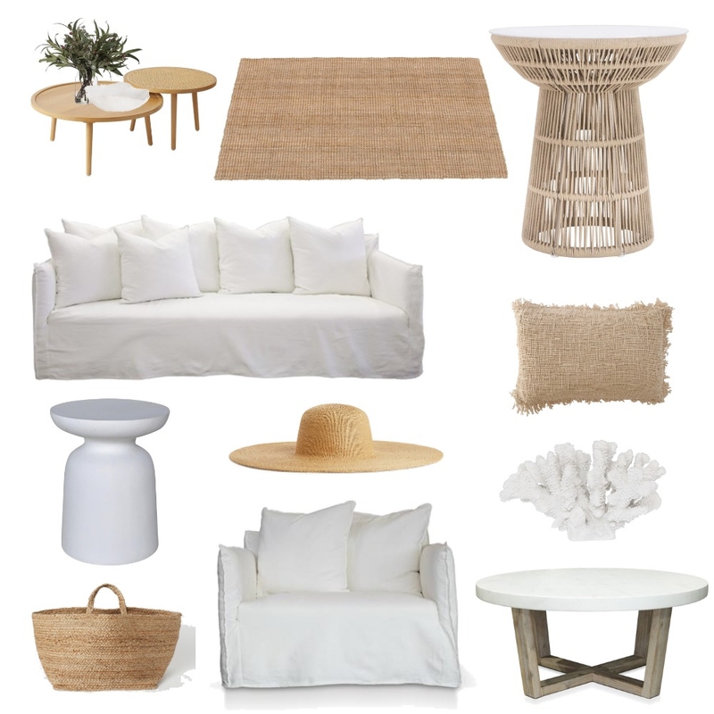 Coastal Hamptons Mood Board by Vienna Rose Interiors on Style Sourcebook