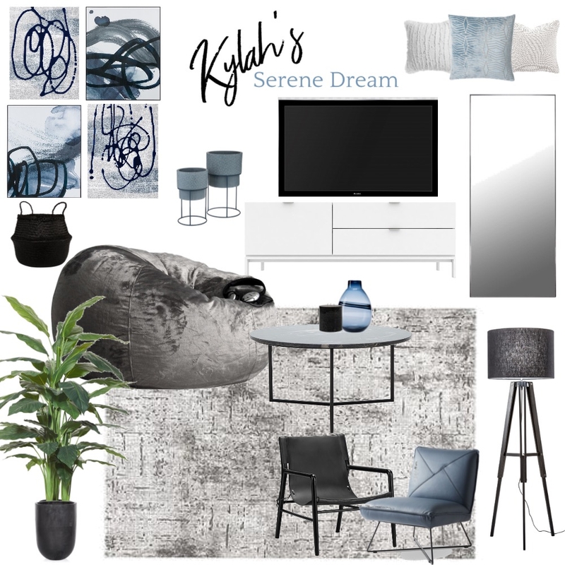 Kylah’s Serene Dream Mood Board by Preemium Designs on Style Sourcebook