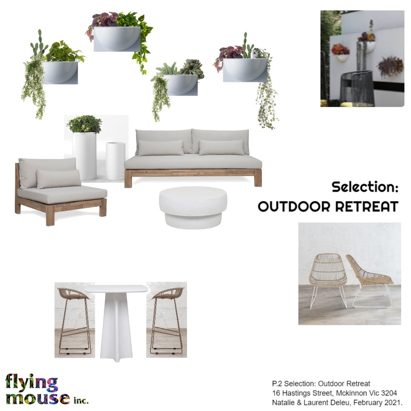 P2. Selection -outdoor Mood Board by Flyingmouse inc on Style Sourcebook