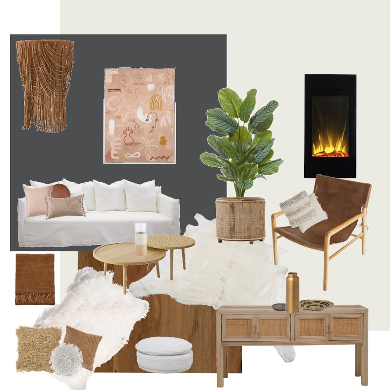 leather, linen and brass Mood Board by cathyallenstylist on Style Sourcebook