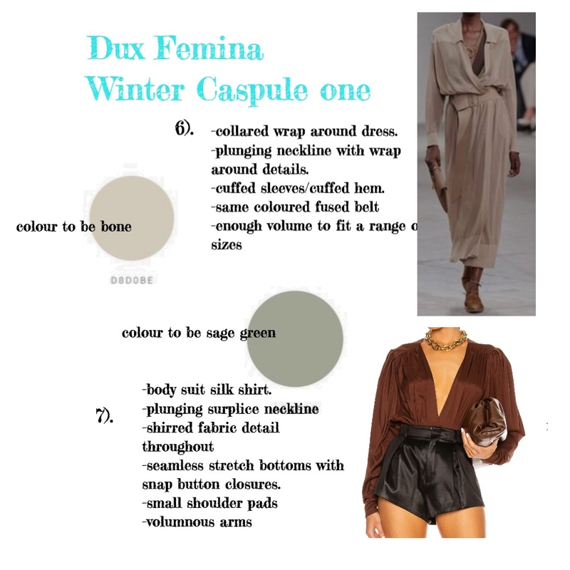 dux fémina capsule one Mood Board by FionaGatto on Style Sourcebook
