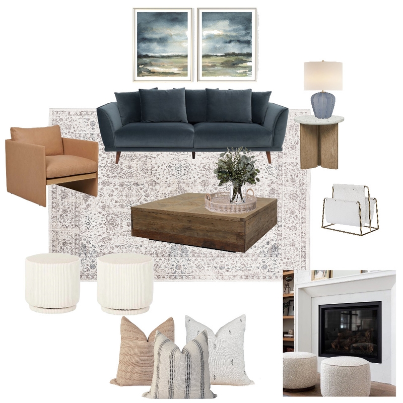 Warm living room Mood Board by Airey Interiors on Style Sourcebook