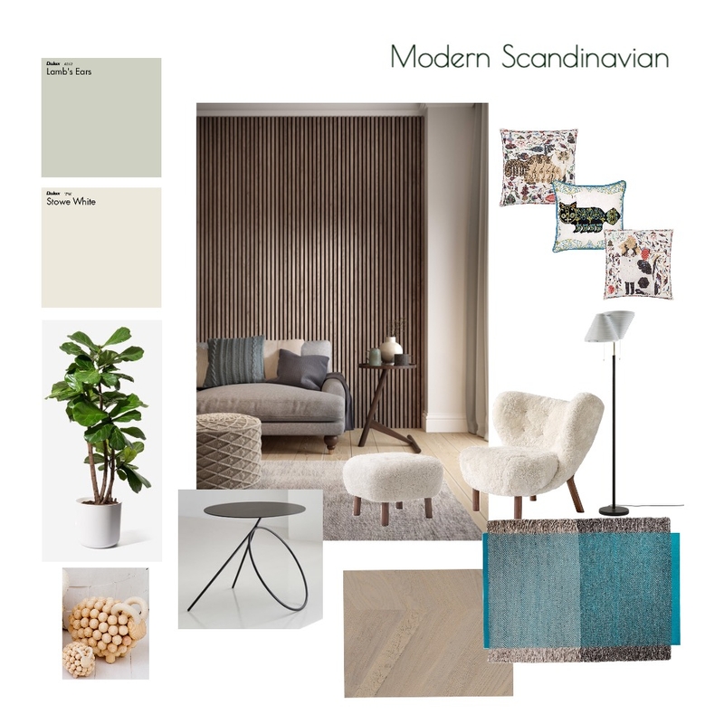 Modern Scandinavian Mood Board by aespen on Style Sourcebook