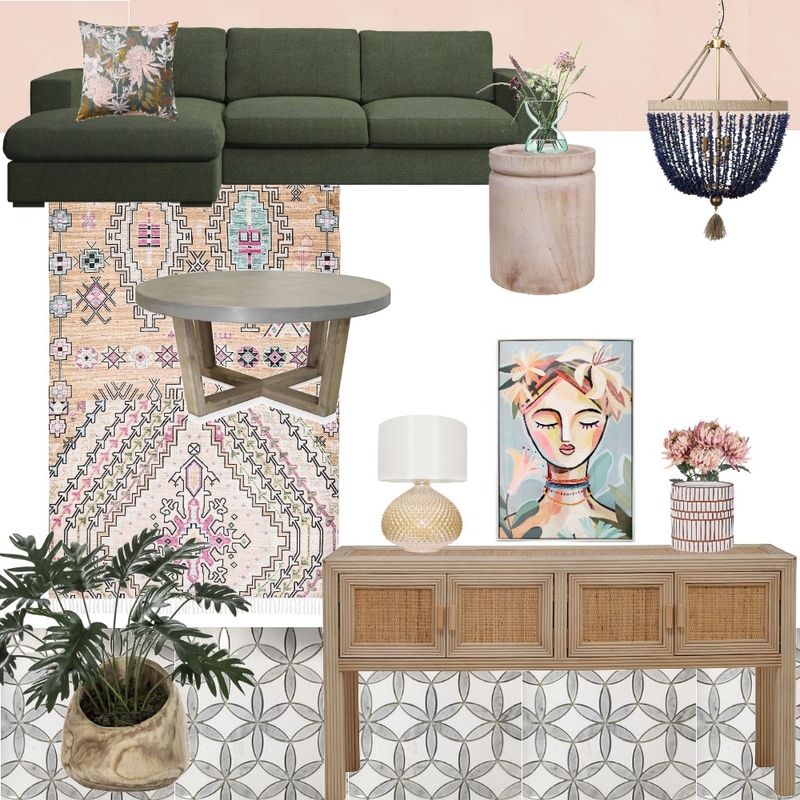 Pink Mess Mood Board by Maegan Perl Designs on Style Sourcebook