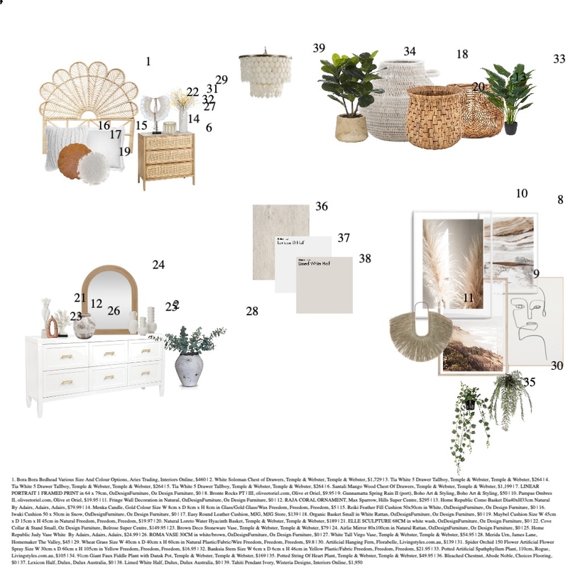 Sophies room board Mood Board by studiogiw on Style Sourcebook