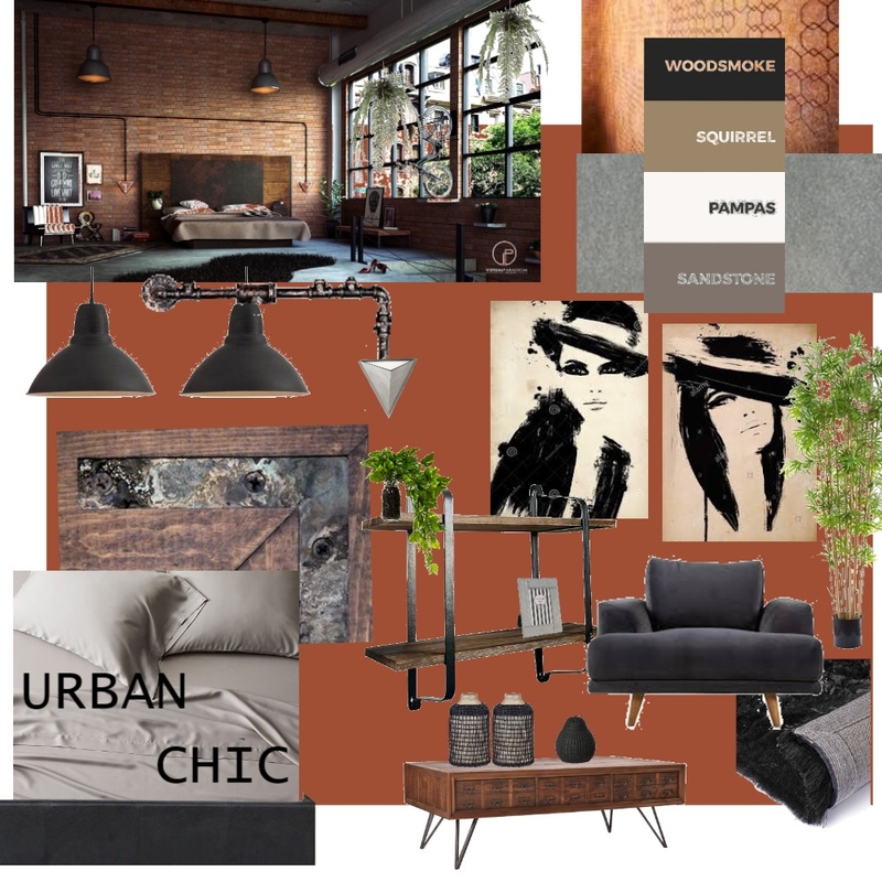URBAN CHIC Mood Board by Louise Eilers on Style Sourcebook