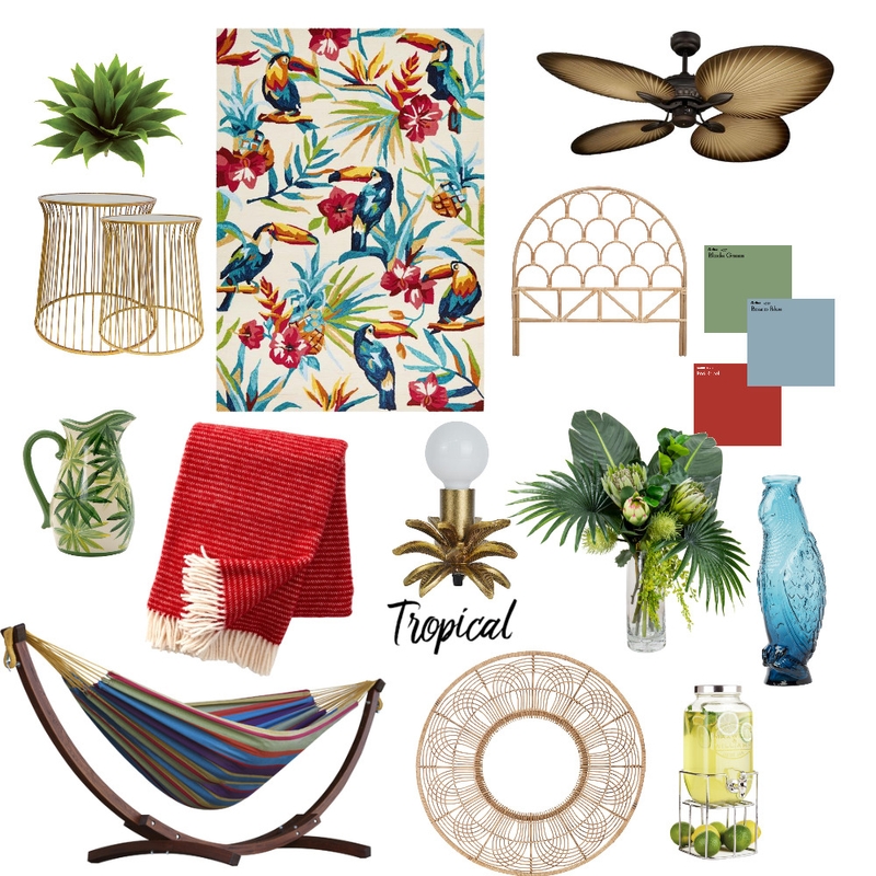 Tropical Mood Board by SheilaC on Style Sourcebook