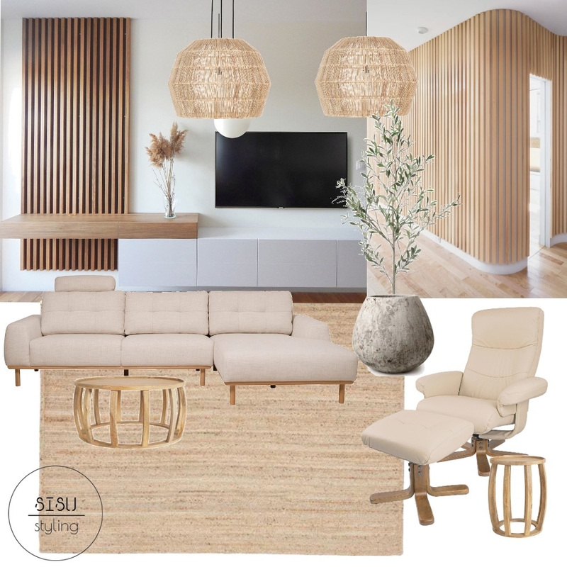 Coastal unit loungeroom Mood Board by Sisu Styling on Style Sourcebook