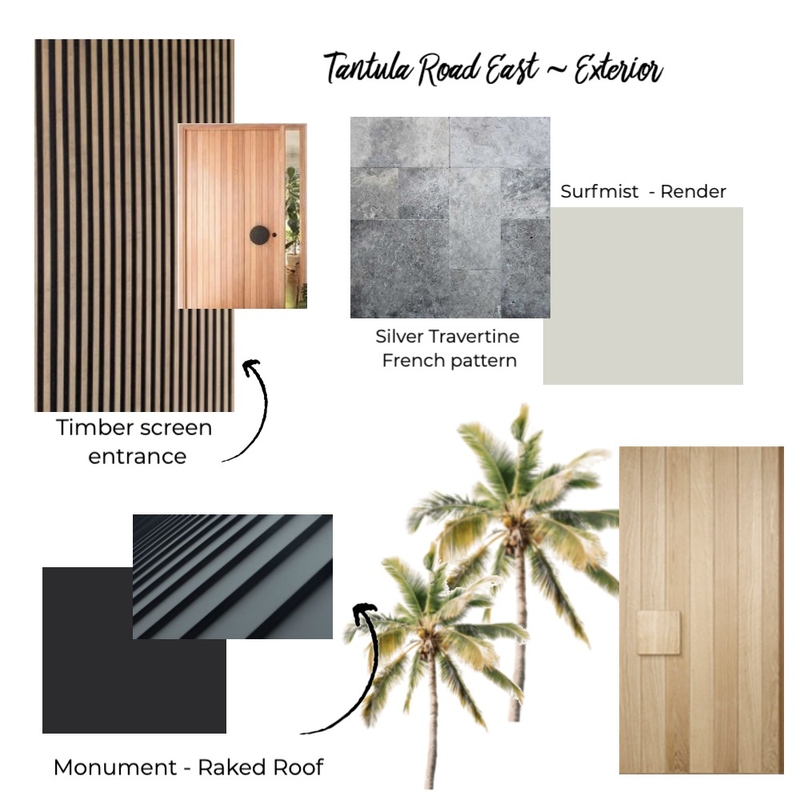 Tantula Road East ~ Exterior Mood Board by BY. LAgOM on Style Sourcebook