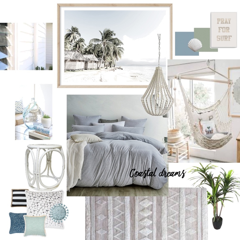 Coastal Bedroom Mood Board Mood Board by Margie Ferguson on Style Sourcebook