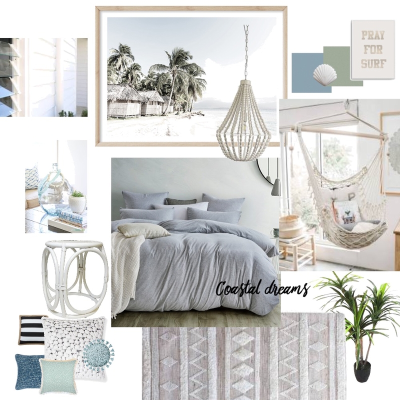 Coastal Bedroom Mood Board Mood Board by Margie Ferguson on Style Sourcebook