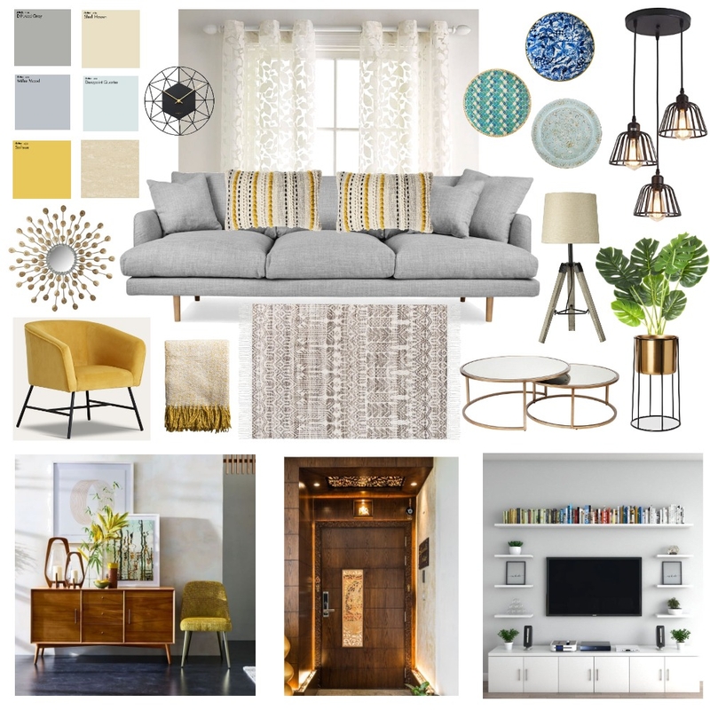 Living room Mood Board by aditicm on Style Sourcebook