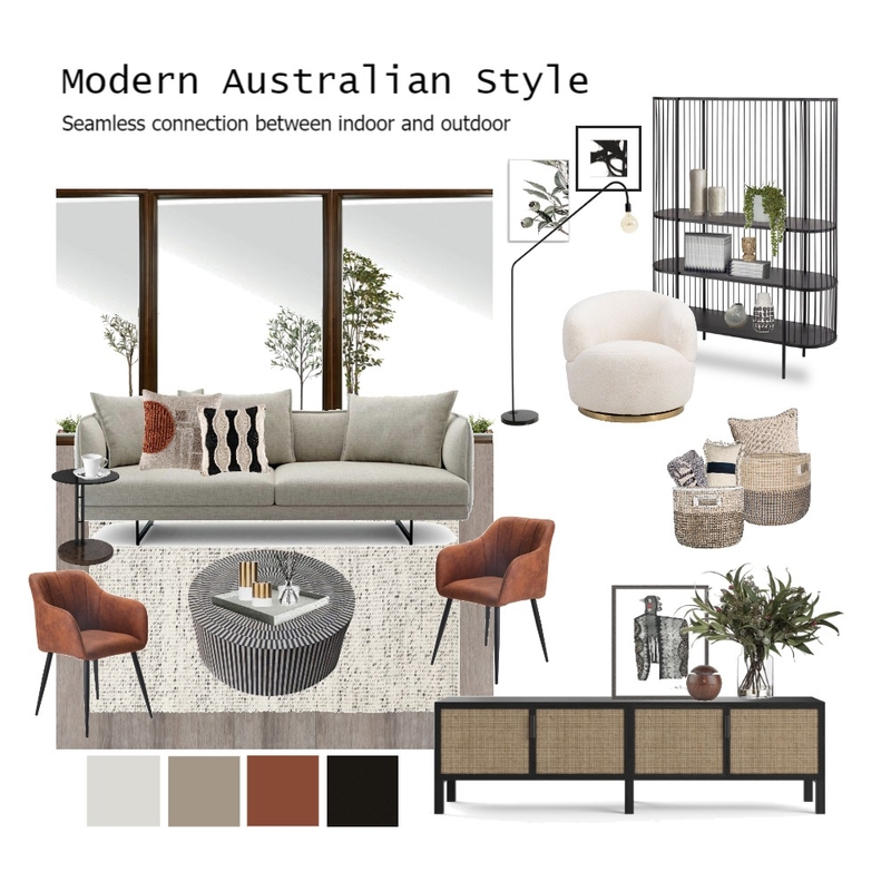 Modern Australian Style Mood Board by Jennifer Amanda on Style Sourcebook