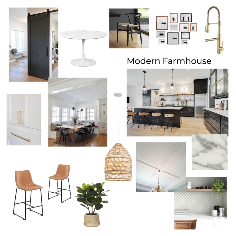 Modern Farmhouse Mood Board by schneidk on Style Sourcebook