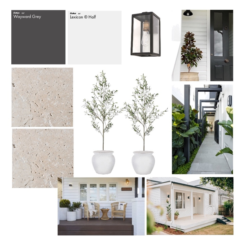Shelley St Front Entry Mood Board by MuseBuilt on Style Sourcebook