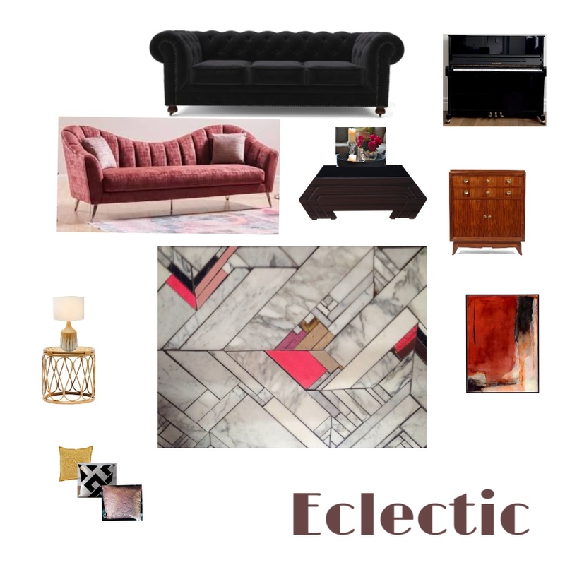 Eclectic Mood Board by creativedesign on Style Sourcebook