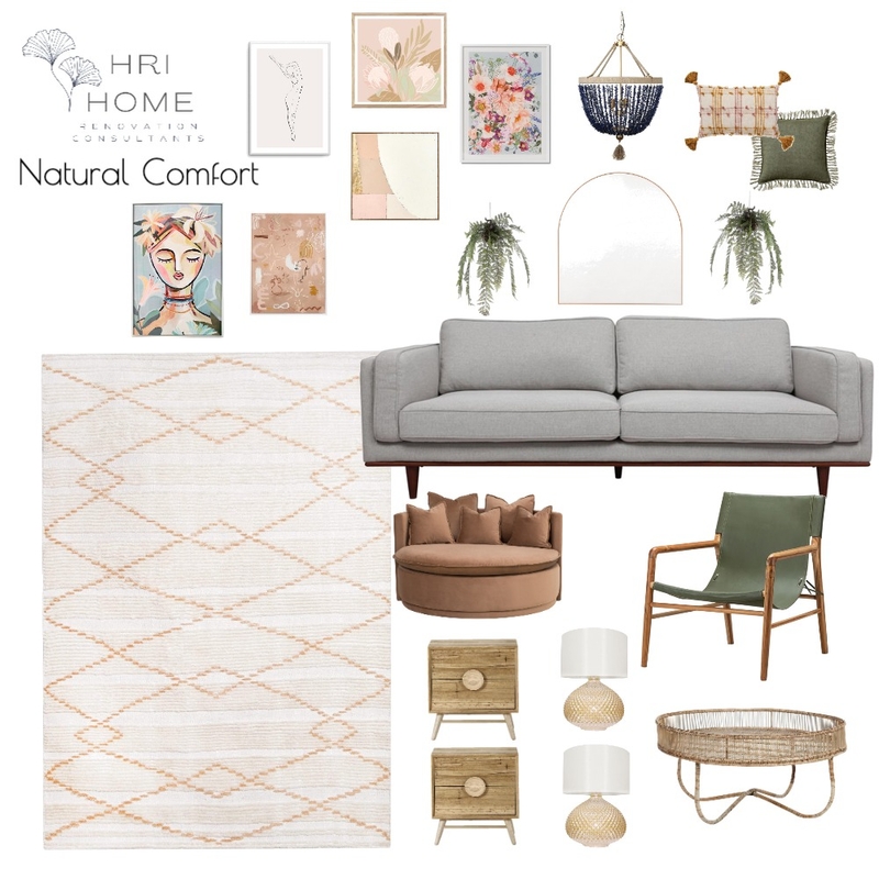 Natural Comfort Mood Board by breerothman081915 on Style Sourcebook