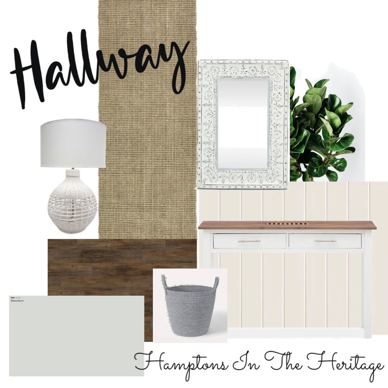 Hallway Mood Board by HamptonsInTheHeritage21 on Style Sourcebook