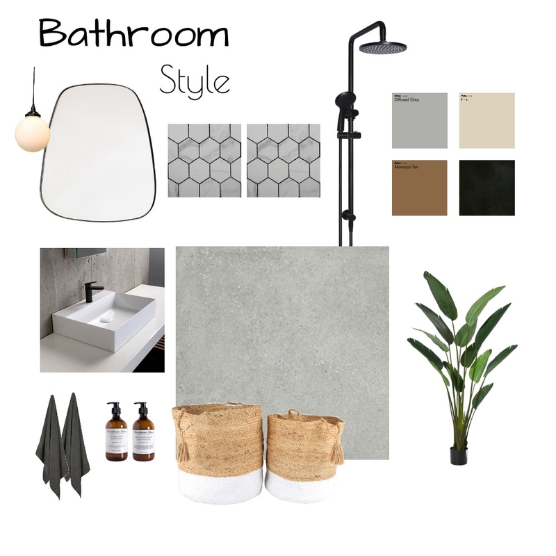 Bathroom Mood Board by Rita Pastor on Style Sourcebook