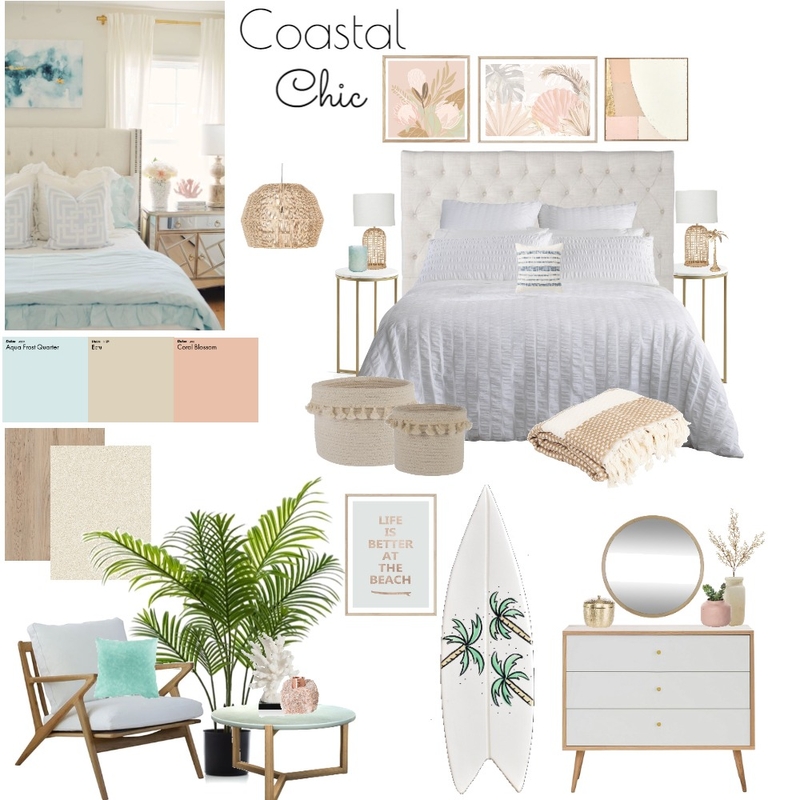 Coastal Chic Mood Board by nielleandmirkadesign on Style Sourcebook