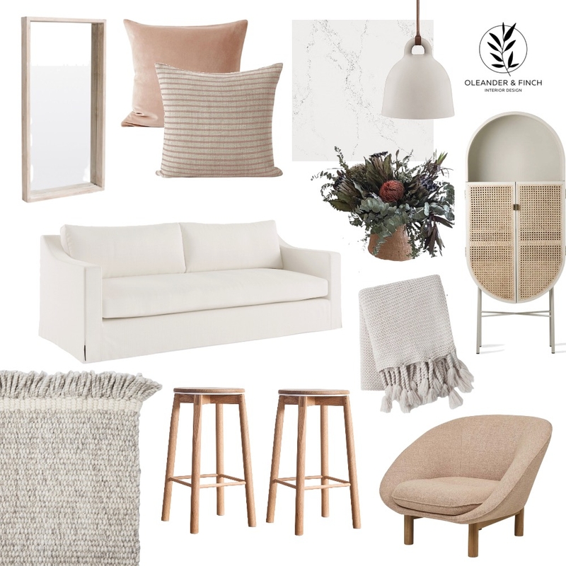 Draft Mood Board by Oleander & Finch Interiors on Style Sourcebook