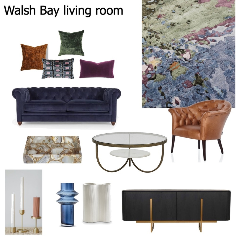 Walsh Bay living room final Mood Board by courtnayterry on Style Sourcebook