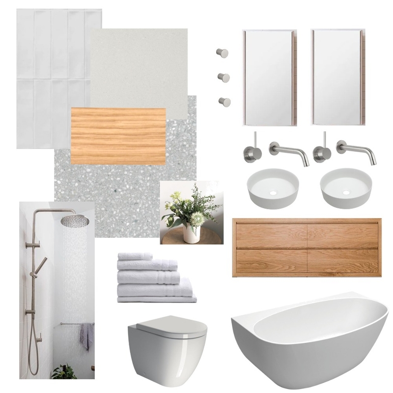 Bathroom Design Mood Board by Studio Alyza on Style Sourcebook