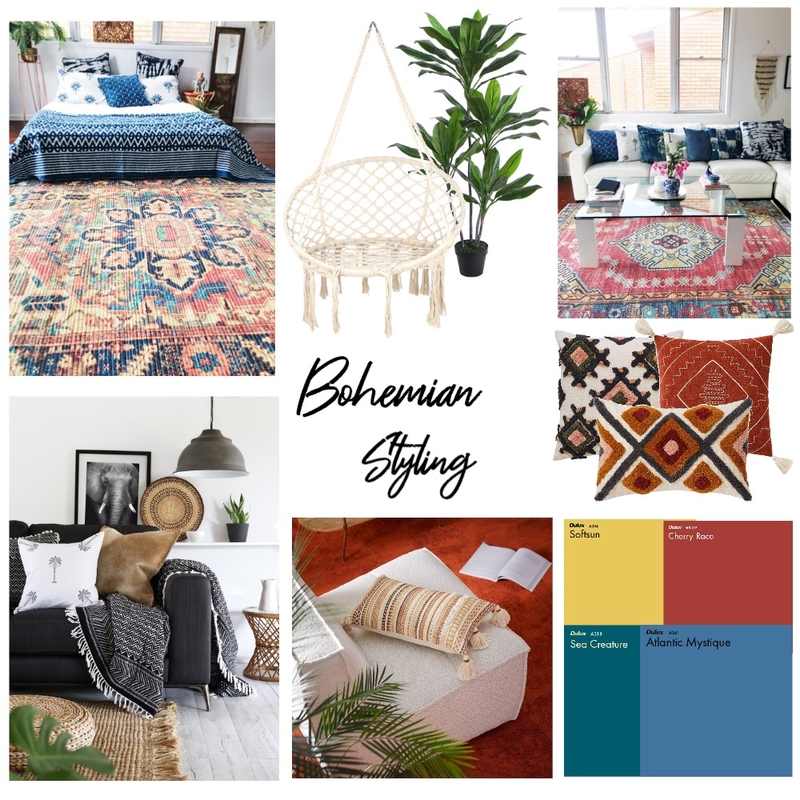 Bohemian v3 Mood Board by SHall on Style Sourcebook